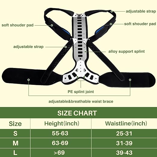 Posture Corrector Back - Lumbar and Spinal