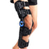 Hinged ROM Knee Brace, Post Op Knee Brace for Recovery Stabilization, ACL, MCL and PCL Injury, Adjustable Medical Orthopedic Support Stabilizer After Surgery, Women and Men