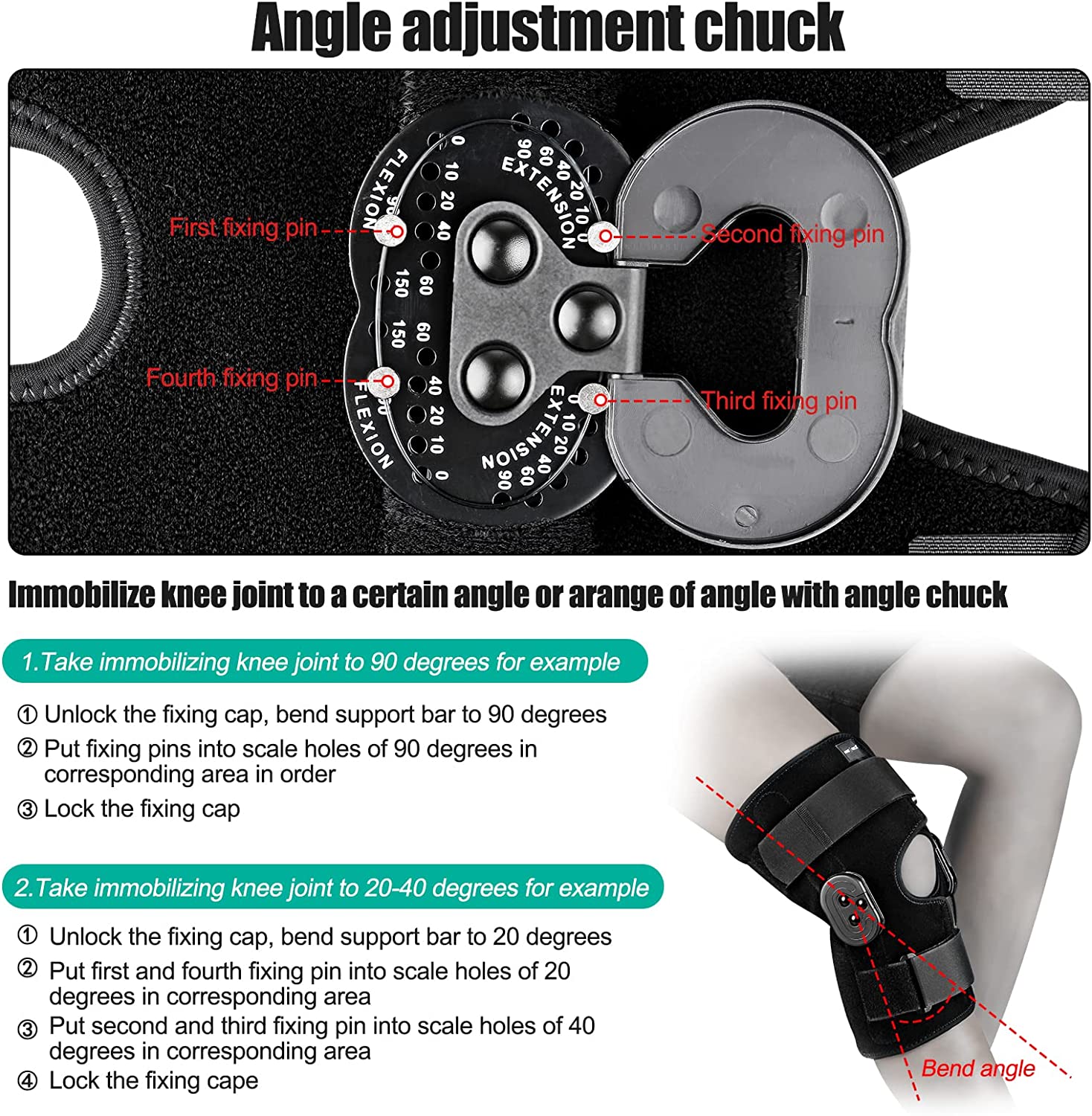 ROM Hinged Knee Brace
