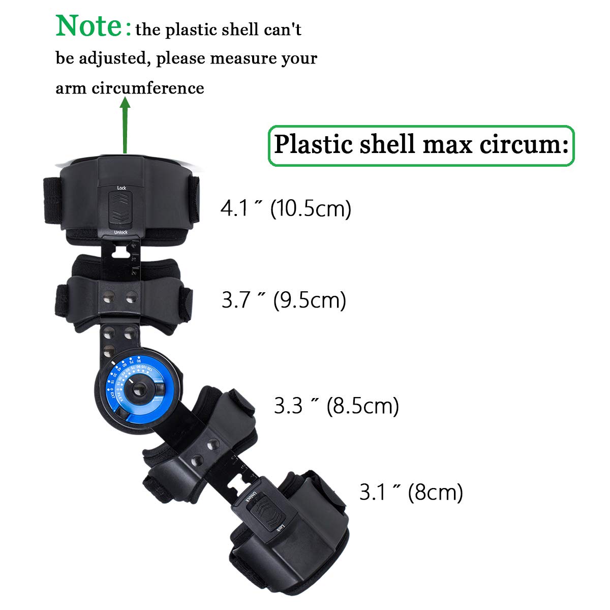 adjustable elbow brace